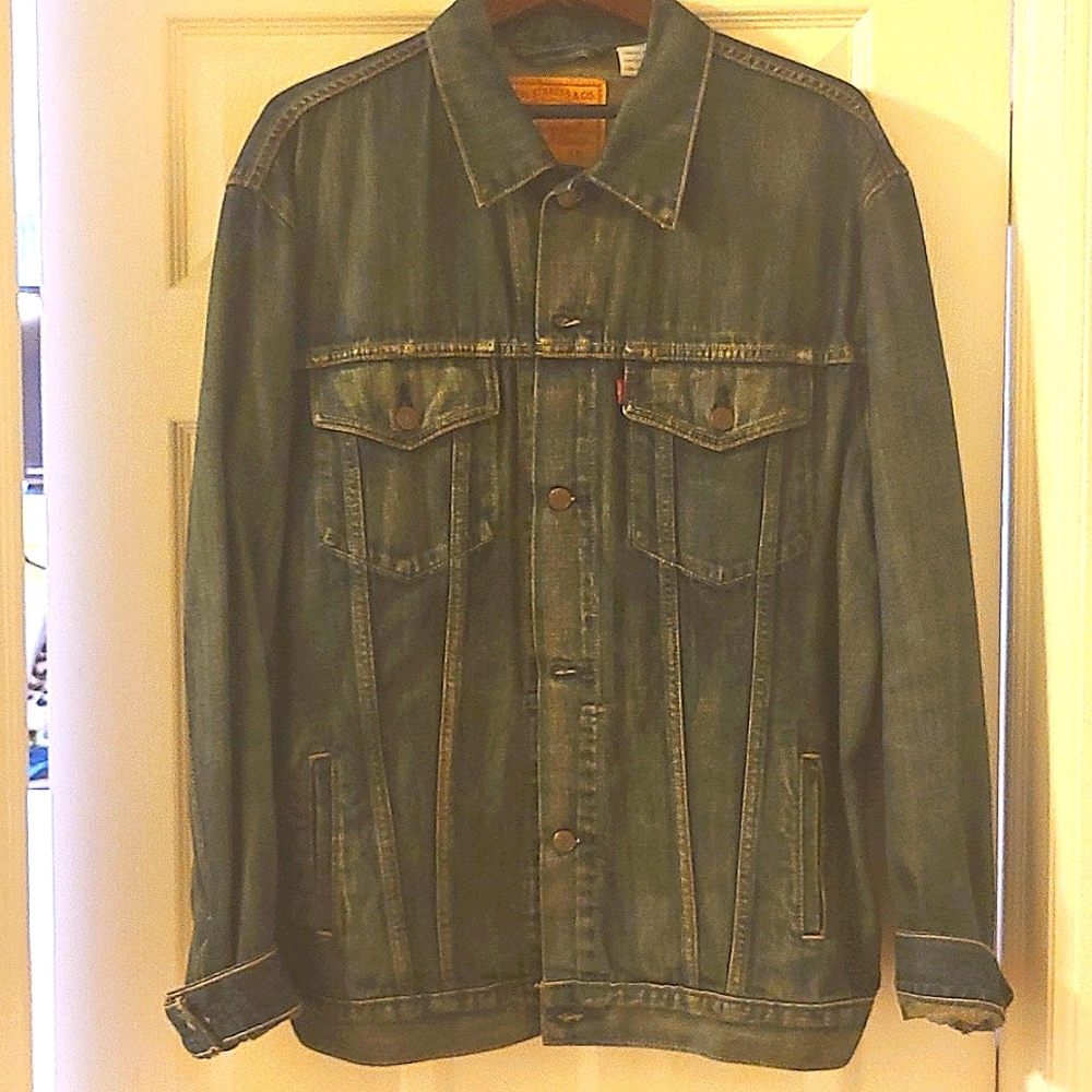 Levis denim jacket xxl